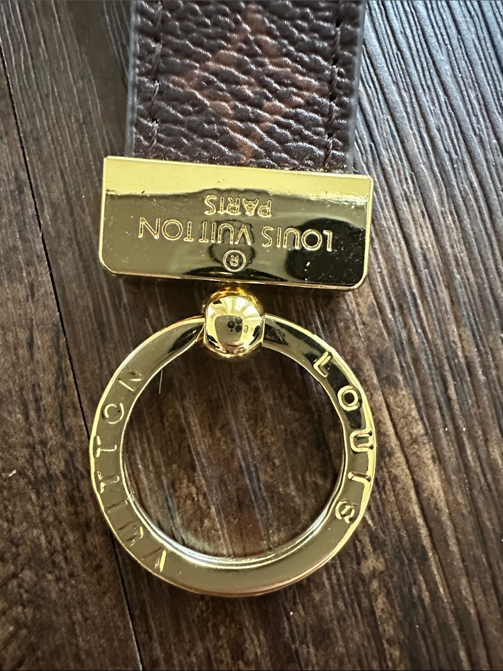Monogram Key Ring - Picture 2 of 5